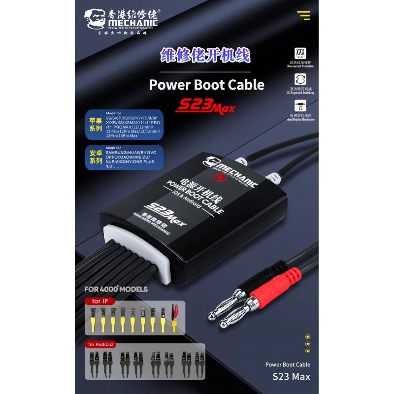 Mechanic Power Boot kablo S23 max
