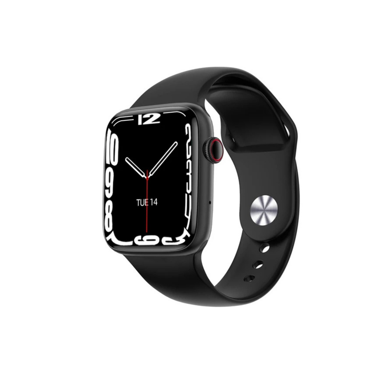 HW67 Mini 2023 Bluetooth Arama Özellikli Akıllı Saat Siyah