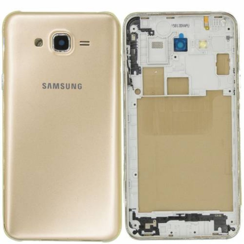 Samsung Galaxy J2 2015 Kasa Kapak gold
