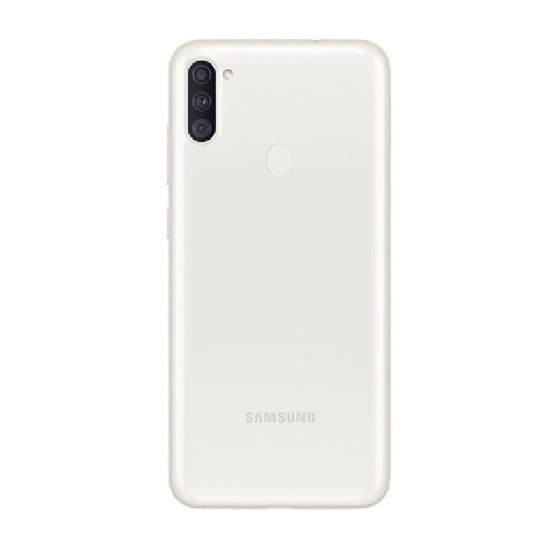 Samsung Galaxy A11 Arka Pil Kapağı Beyaz