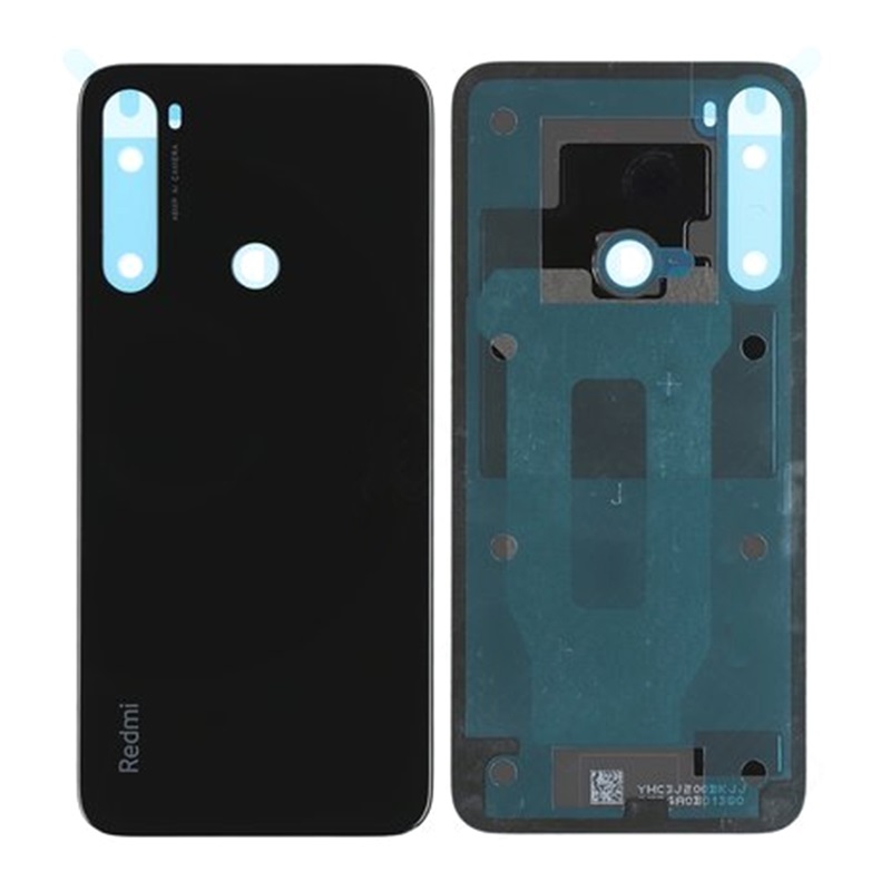 Xioami Redmi Note 8 Arka Cam Pil Batarya Kapağı siyah