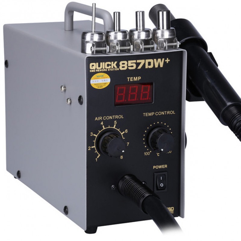 Quick 857 Dw+ Profesyonel Sıcak Hava Üfleme Istasyonu