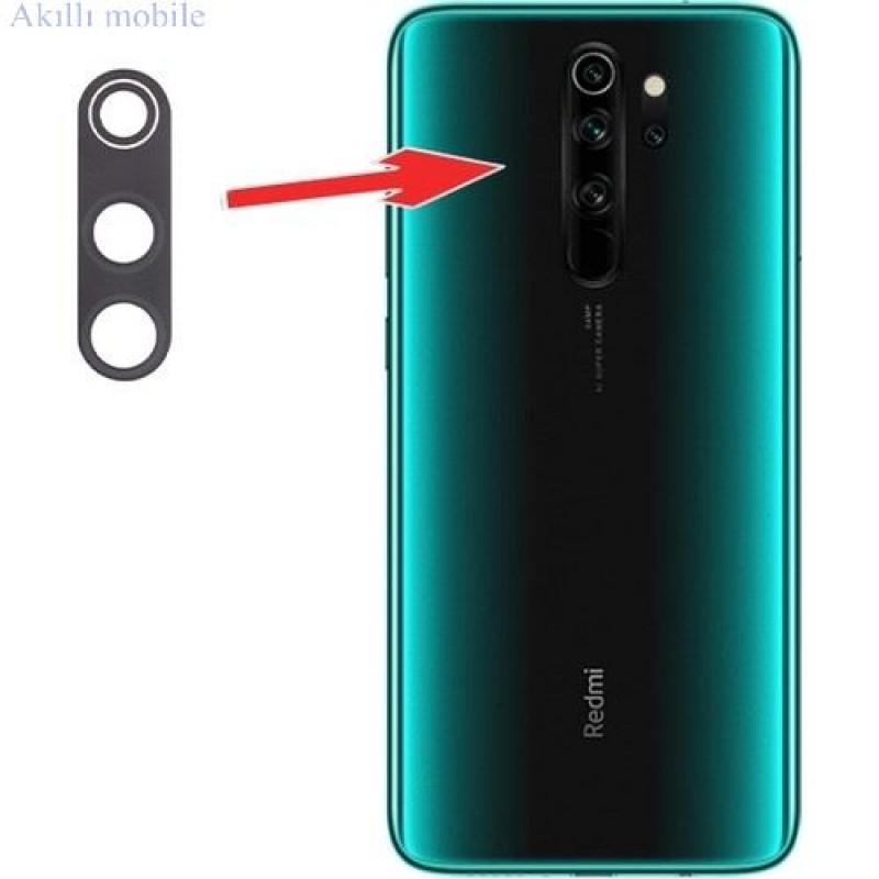 Xiaomi Redmi Note 8 Pro Kamera Camı Lens 5 Adet